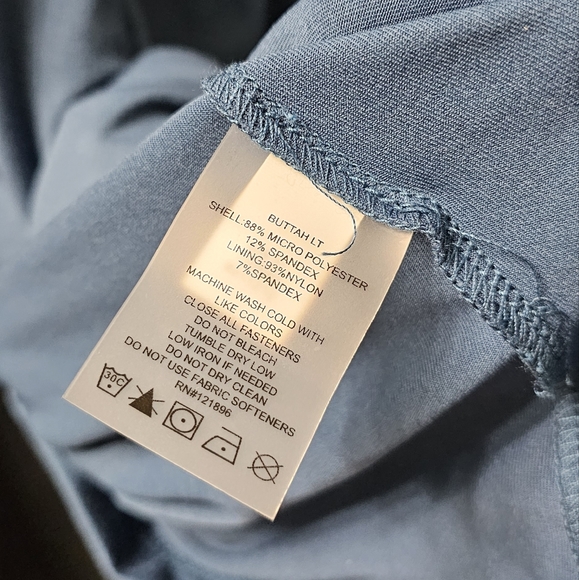 Title Nine Womens X-Small Connnelly Blue Keyhole Tank Dress Zip Pockets NWT - Picture 4 of 4